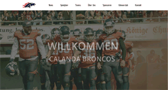 Desktop Screenshot of calandabroncos.ch